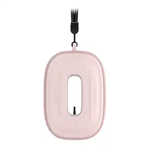 LOOM TREE Wearable Air Purifier Necklace Portable Negative Ion Air Freshener Pink Home Improvement | Heating, Cooling & Air | Air Purifiers