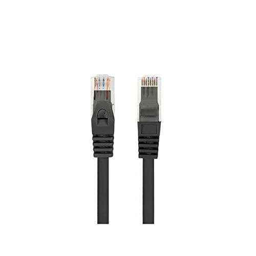 LANBERG Cable DE Red Cat.6 UTP LSZH CU 5M Negro FLUKE Passed