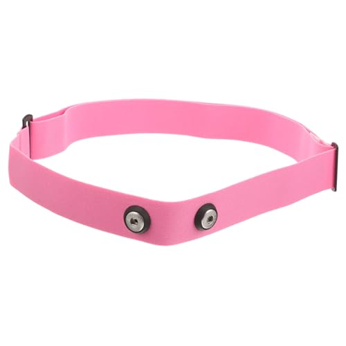 UPKOCH Correa Elástica Ajustable para Monitor de Pecho Banda Deportiva Multifuncional Resistente y Reutilizable Compatible con Monitores Color Rosa Reemplazo Cómodo y Seguro