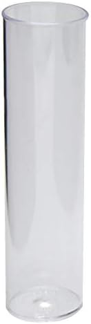 Drosophila Vials, Narrow (PS), Polystyrene, Bulk, 500 Vials/Unit