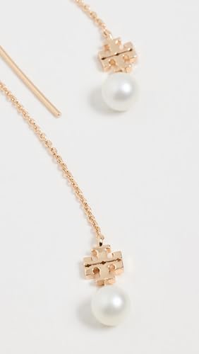 Tory Burch Women's Kira Pearl Threader Earrings3