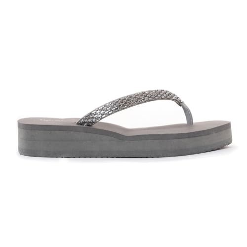 Image of Khadim's Waves Platform Heel Slippers for Women