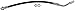 Dorman H620466 Front Driver Side Brake Hydraulic Hose Compatible with Select Models