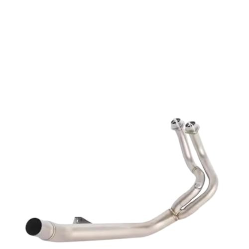 Interface d'échappement moto Tenere 700 en inox de haute précision pour Rally Edition