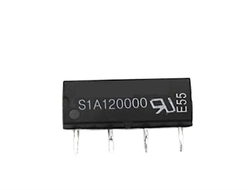 Relais S1A120000 1A 12VDC DIP4 pour circuit électronique (Lot de 10 Pcs)
