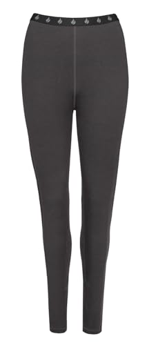 HEAT HOLDERS Womens Fleece Lined Long Johns Fleece Thermal Trousers Pants (XL, Charcoal)