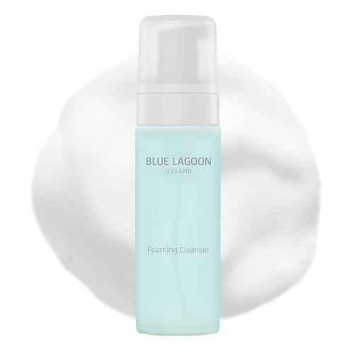 Blue Lagoon - Natural Foaming Face Cleanser - Gentle Facial Wash - Skin Purifier - Cleanser for Women - Makeup Dissolver - Sustainable, Bioactive Icelandic Skincare (5 fl oz | 150 ml)