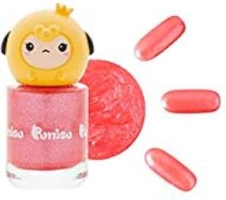 Puttisu Bling Pang Pang Nail Polish High-Gloss Pearl Sticker Type Water-Based, Peelable, Non-Toxic (B01 Twinkle Pink)