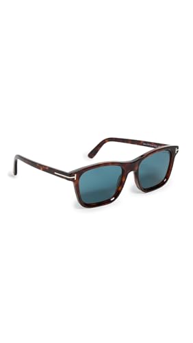 TOM FORD Unisex Barron Sunglasses, red Havana, 54/20/145
