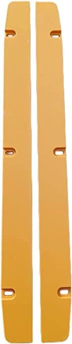 TITISKIN 395672-00-2PK Miter Saw Kerf Plate Set, High Carbon Steel, Fits DW708, DW708-B2, DW708-BR, Wood