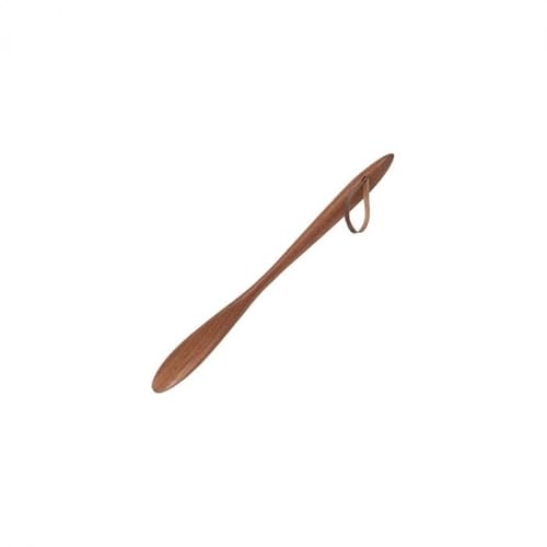 旭川家具 コサイン 靴べら(S) ウォルナット [ 旭川家具 北海道 旭川市 木製 家具 選べる樹種 靴べら 革ひも付き 滑らか仕上げ シューホーン シンプル ナチュラル 手作り 北欧 おしゃれ 天然木 無垢 ]_00323