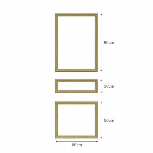 NORDLINGER PRO Vorgeschnittene Holzleisten für Türverkleidungen – geeignet für Türen von 73 und 83 cm – FSC
