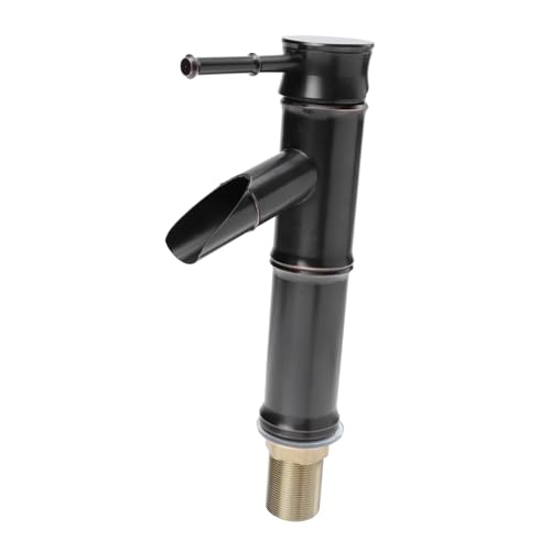 DIYEAH grifo de agua fria y caliente Hundir frío fregaderos grifo de fregadero de cocina grifo para fregadero grifo de agua de la cocina lavabo grifo baño grifo de fregadero negro cobre