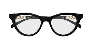 Gafas de vista Gucci GG2034O 001 50 evitan marcas nasales y aportan elegancia