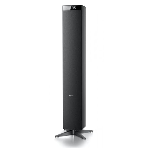 Muse M-1280 BT Torre Negro 120 W - Microcadena (Torre, Negro, Monótono, 120 W, FM,PLL, 87,5 - 108 MHz)