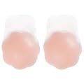 Women's Nippleless Covers Breast Petals Lift Nipplecovers Adhesive Backless Strapless Bra Silicone Sticky Pasties Wedding Dress Bra Flower