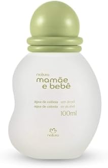 Natura - Mamãe e Bebê Mom & Baby Cologne | Gentle Fresh Scent for Babies | Alcohol-Free, Hypoallergenic, Pediatrician Tested, Vegan & Safe Daily Use – 3.4 fl oz (100 ml)