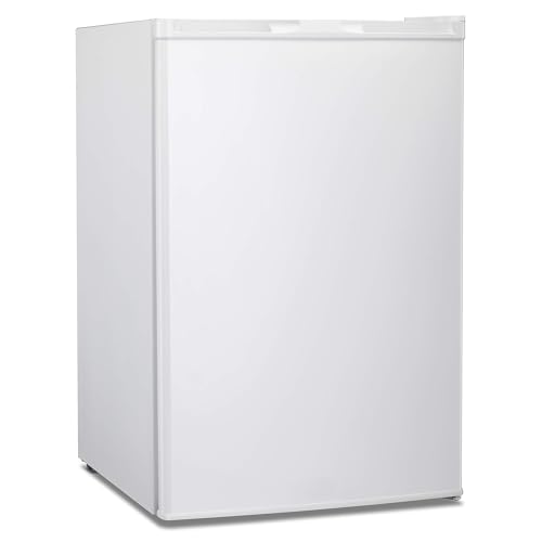 Antarctic Star 3.0 Cu.Ft Upright Freezer, Compact Mini Freezer with Reversible Door, 7-Temp Control,...