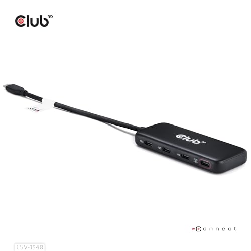 CLUB3D CSV-1548 concentrateur compact idéal pour le télétravail mobile - 5
