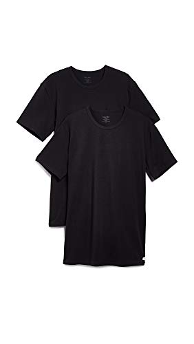 Image of Calvin Klein Men's Undershirts Cotton Stretch 2 Pack Crew Neck Tshirts