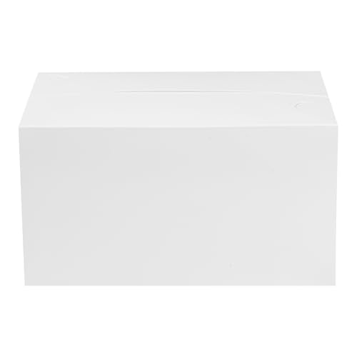 Image of Restaurantware Bio Tek 80 Ounce To Go Boxes 400 Rectangle Take Out Food Containers - Fast Top Closure Disposable White Paper Carry Out Containers Greaseproof For Burgers Or Fried Chicken