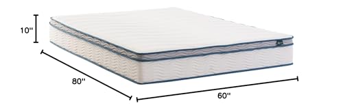 Zinus ZU-MSSA1IZI-10Q 10 Inch Spring Sensation Hybrid Mattress [New Version] thumb #1