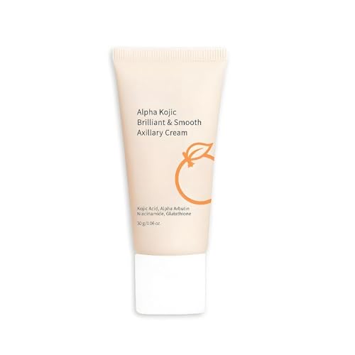 Kojic Acid Underarm Cream, Dark Underarms Cream for Knees & Elbows, Helps Brighten, Smooth and Even Skin Tone, Non-Greasy Formula, 50ml (underarm cream*1)