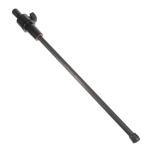 JOINPAYA 1pc Double Bass Double Bass Pin Upright Bass Stands Double Bass Tool Carbon Steel End Pin Double Bass Tail Rods Double Bass End Pin Tail Post Support Rod Black Carbon Fiber