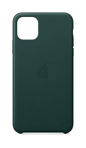 Image of Apple Leather Case (for iPhone 11 Pro Max) - Forest Green