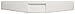 IPCW CWR-8799N White Roll Pan Fiberglass