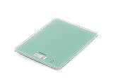 Soehnle Page Compact 300 Mint To Be Báscula digital para alimentos, Báscula de cocina de 1 g a 5 kg, Báscula de cocina digital elegante, Verde