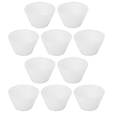 Vaso de silicona para manualidades: ideal para la creación de joyas, como pendientes, colgantes, manualidades, etc. vaso para mezclar epoxi