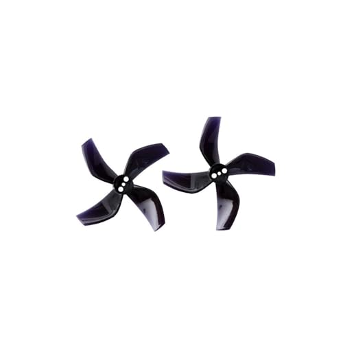 Hélices FPV D51 2020 incassables 4 pales 1.5mm pour éviter les crashs Tinywhoop