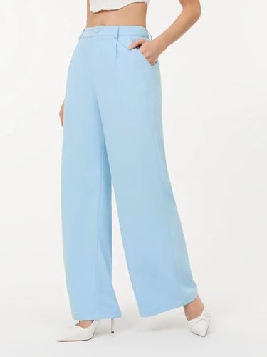 Image of KOTTY Women Straight Fit Casual Pants