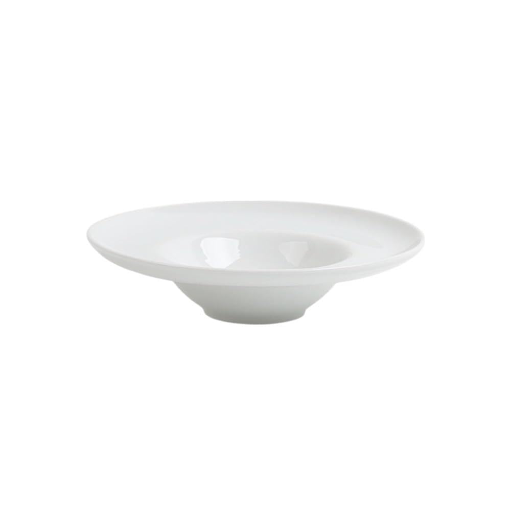Holst Porzellan PBC 020 Carmen - Juego de platos gourmet (porcelana, 20 x 20 x 5 cm, 6 unidades), color blanco