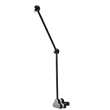 Poo4kark Home 27 Bettstütze Holzbett Mobile 360° drehbarer Kinderbett Mobile Arm zum Aufhängen von Plüschtieren als Kinderzimmerdekoration (Black, 31x7x7cm)