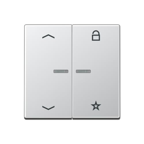 Capteur eNet symbole volet A JUNG FMA1701PAL aluminium