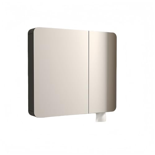 ���ʉ��ϑ�~���[�L���r�l�b�gLED �Ɩ��t�� �h�܃X�}�[�g�� ���ϋ� �Ǌ|���A���ʏ����[ �p�����o�����t�� �^�b�`�Z���T�[ �A���~�j�E���� (���S���^���E���h�~���[�L���r�l�b�g+�e�B�b�V���{�b�N�X�i�O���[�j,80cm)