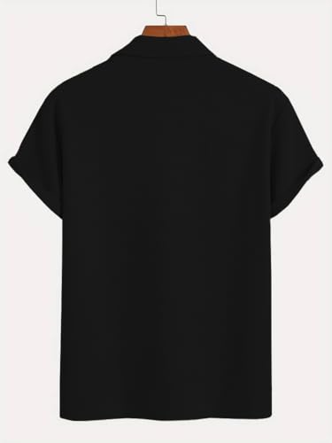 Image of TAGDO Men's Premium Waffle Knit Regular fit T-Shirt || Mens Tshirt (2018)