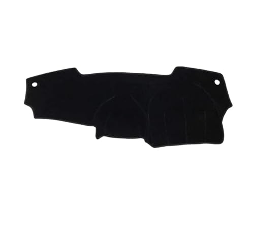 Tapis de protection solaire pour tableau de bord Nissan Micra K13 confort de conduite en été noir