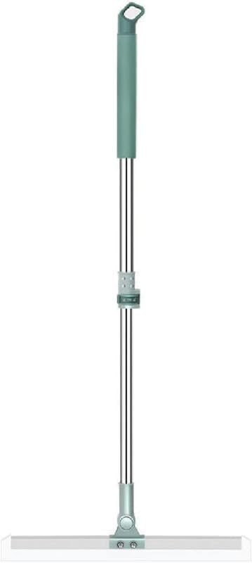 Magic Broom Silicone Floor Wiper – Heavy-Duty Floor Cleaning Squeegee with Stainless Steel Extendable Handle | Multipurpose Bathroom, Kitchen, Tile & Window Cleaner