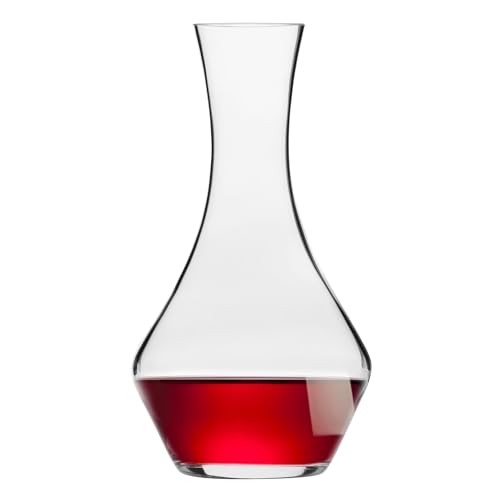 KROSNO Carafe à vin | 750 ml | Fabriquée à la main | Parfaite pour la maison, les restaurants, les fêtes et les événements | Verre Crystalline | Sans plomb