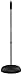 Produktbild Audibax Base 5 Black Soporte de Micrófono Regulable Con Base Redonda