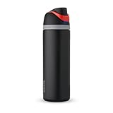 Owala Star Wars FreeSip Insulated Stainless Steel Water Bottle with Straw for Sports and Travel, BPA-Free, 24-Ounce, Darth Vader