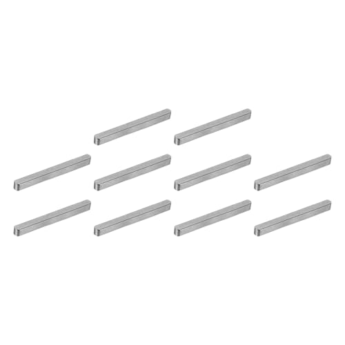 uxcell Clavettes parallèles 10 pcs 6x6x55mm