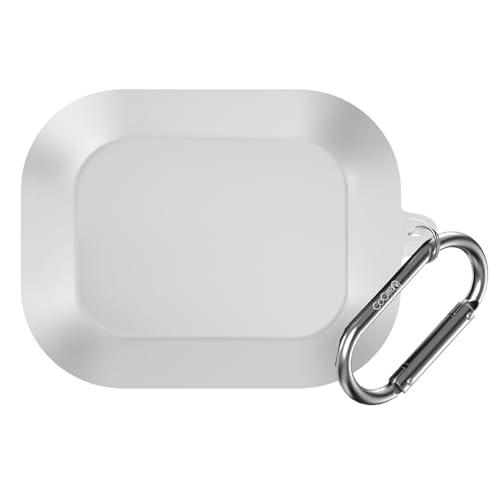 Image of Soft Silicone Case Cover Compatible for Realme Buds Air 8 (White)