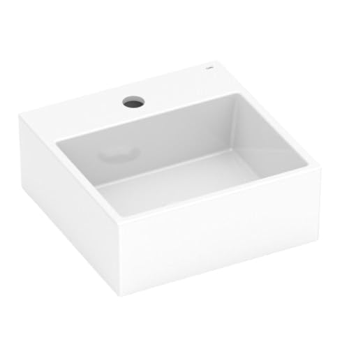 Cuba de apoio 350x350 com mesa Basic Q6 - Celite