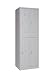 Produktbild furni24 Garderobenschrank, Schließfach, Spind, Umkleideschrank, Kleiderschrank Abteilbreite 30 cm 4-türig