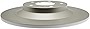 ACDelco Advantage 18A2964AC Coated Rear Disc Brake Rotor