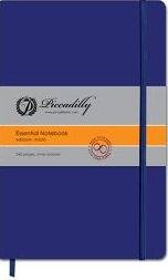 Blue Essential Notebook-Large (Ruled/Hardcover)